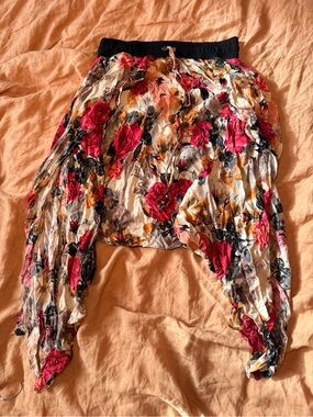 Buddha Pants Floral Harem Pants XS Festival Yoga Travel